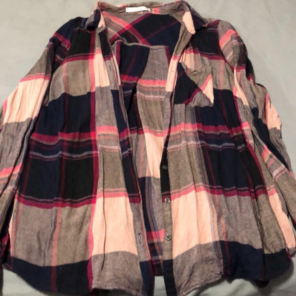 Flannel button up